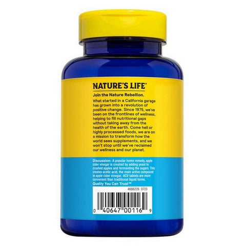Nature's Life, Apple Cider Vinegar, 250 mg, 250 tabs