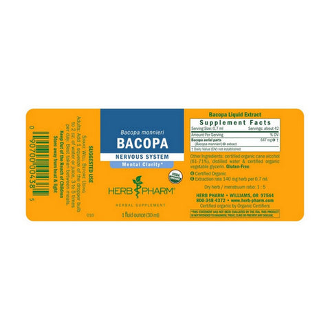 Herb Pharm, Bacopa Extract, 1 oz