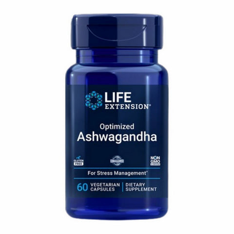 Life Extension, Optimized Ashwagandha Extract, 60 vcaps