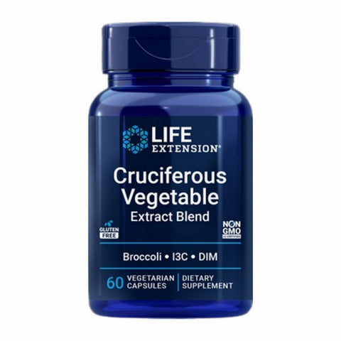 Life Extension, Triple Action Cruciferous Vegetable Extract, 60 vcaps