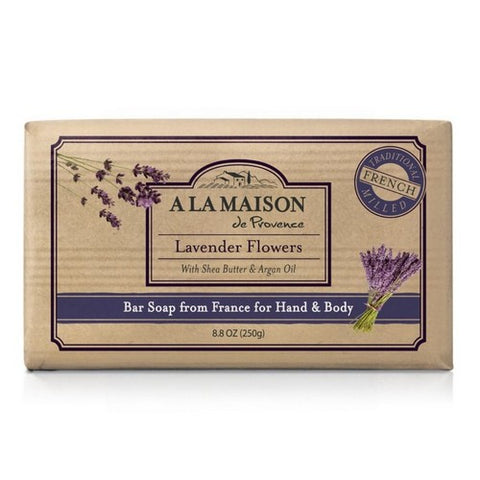 A La Maison, Bar Soap, Lavender Flowers 8.8 oz