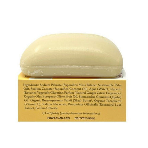 Dr.Woods Products, Castile Bar Soap, Ginger Citrus, 5.25 Oz