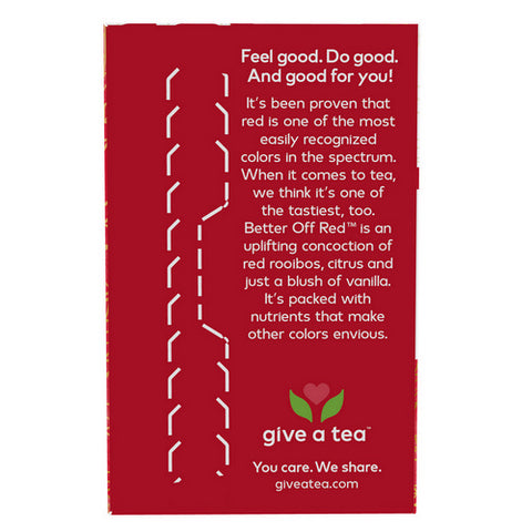 Now Foods, Better Off Red Rooibos Tea, Vanilla Citrus Blush 24 bags
