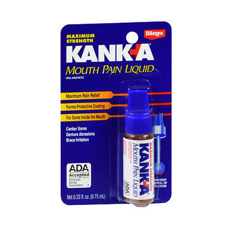 Kank-A, Mouth Pain Liquid Professional Strength, 0.33 oz