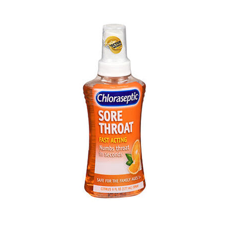 Chloraseptic, Sore Throat Spray, Soothing Citrus 6 oz