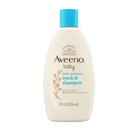 Aveeno, Baby Wash And Shampoo, 8 oz