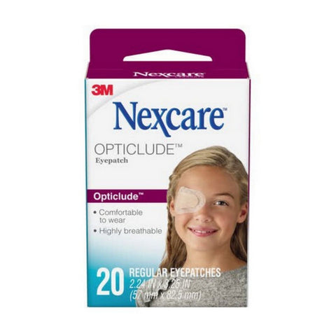 Nexcare, Opticlude Orthoptic Eye Patch Regular, 20 Units