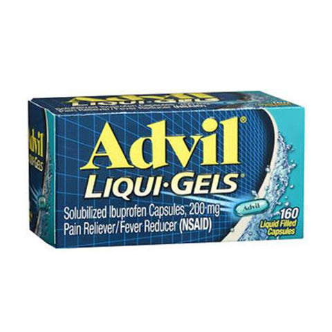 Advil, Advanced Medicine For Pain, 200 mg, 160 Liquid Filled Capsules