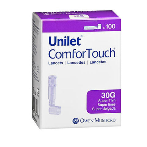 Unilet, Comfortouch Lancets, Model No : AT0465 100 each